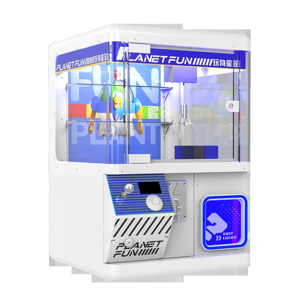 

Land Manufacturing Wholesale 3-5 Inch Children's Mini Toy Paw Machine Mini Plush Toy Paw Machine Kit Toy Crane