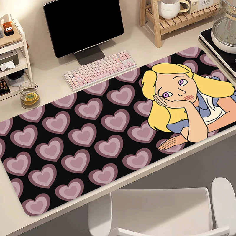 Alfombrilla para ratón de 90x40cm, accesorios para juegos A-Alices in Wonderland, alfombrilla para jugador de PC, alfombrilla para escritorio de ordenador, alfombrilla para teclado Varmilo, alfombrilla para ratón