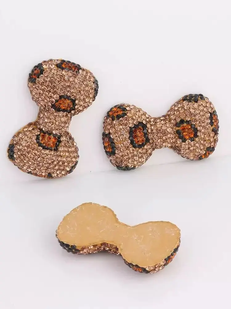 2 قطعة فاخرة كبيرة حمراء بلينغ الماس الفم الشفاه القوس القلب مرآة محفظة ضوء النجوم غير المرغوب فيه جراب هاتف Ipadcase الديكور الحرف اليدوية