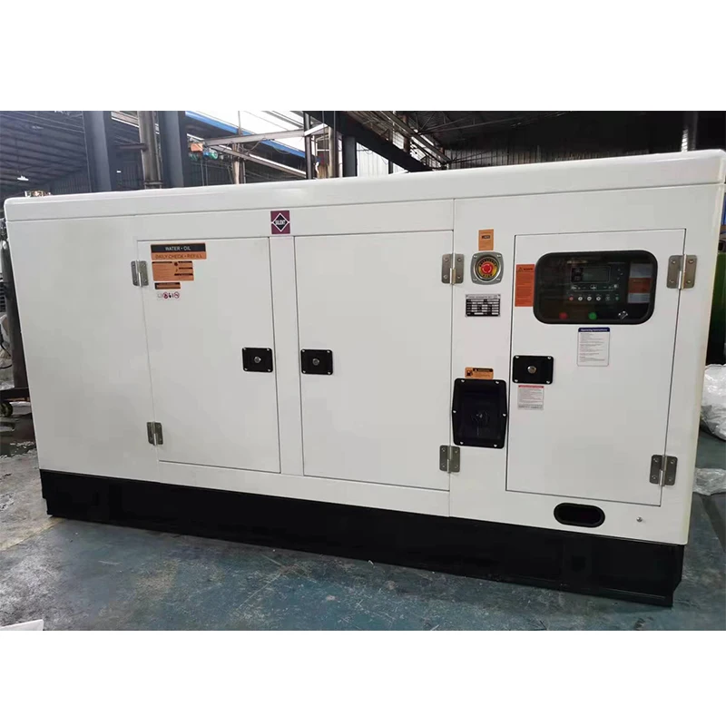 High Performance 100kw 125kva Industrial Diesel Generator Equipped With Silent 380/220v Three-Phase Generator