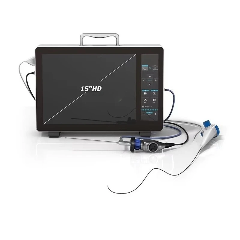 LHW9685H Multifunctional pet disposable flexible inspection veterinary endoscope system solution