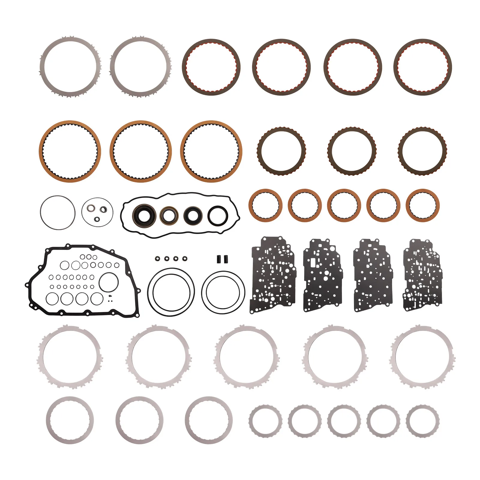 Transmission Master Overhaul Rebuild Kit for Escape Fusion Edge Tribute  for 6F35, B204820C, B204880C, W204881C