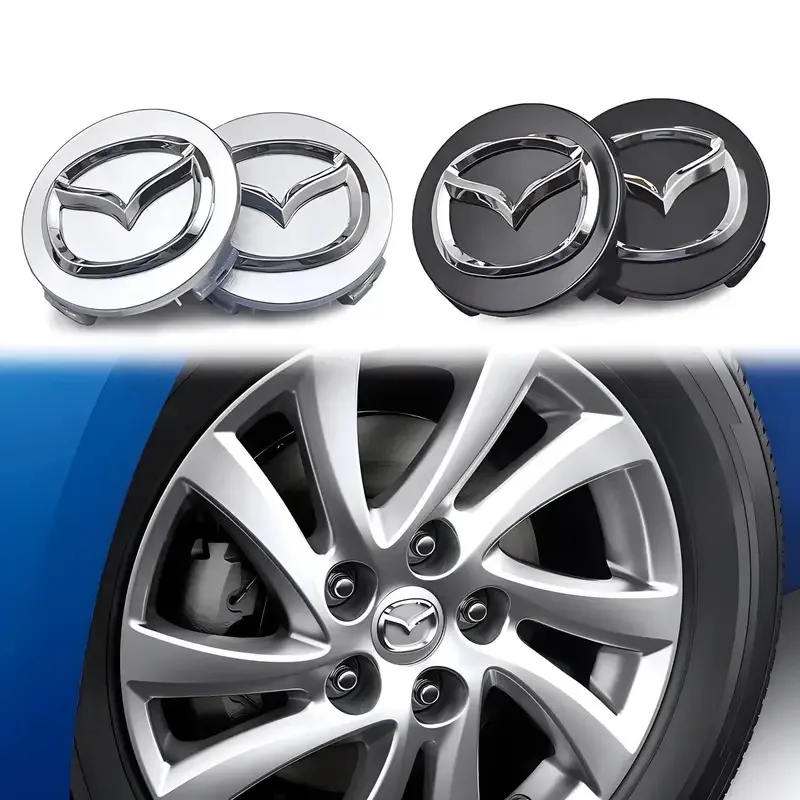 

4 шт., 56 мм, центральная крышка колеса автомобиля, логотип, крышка ступицы, эмблема для Mazda 3 Axela 6 8 2 Atenza CX4 CX5 CX6, автоаксессуары