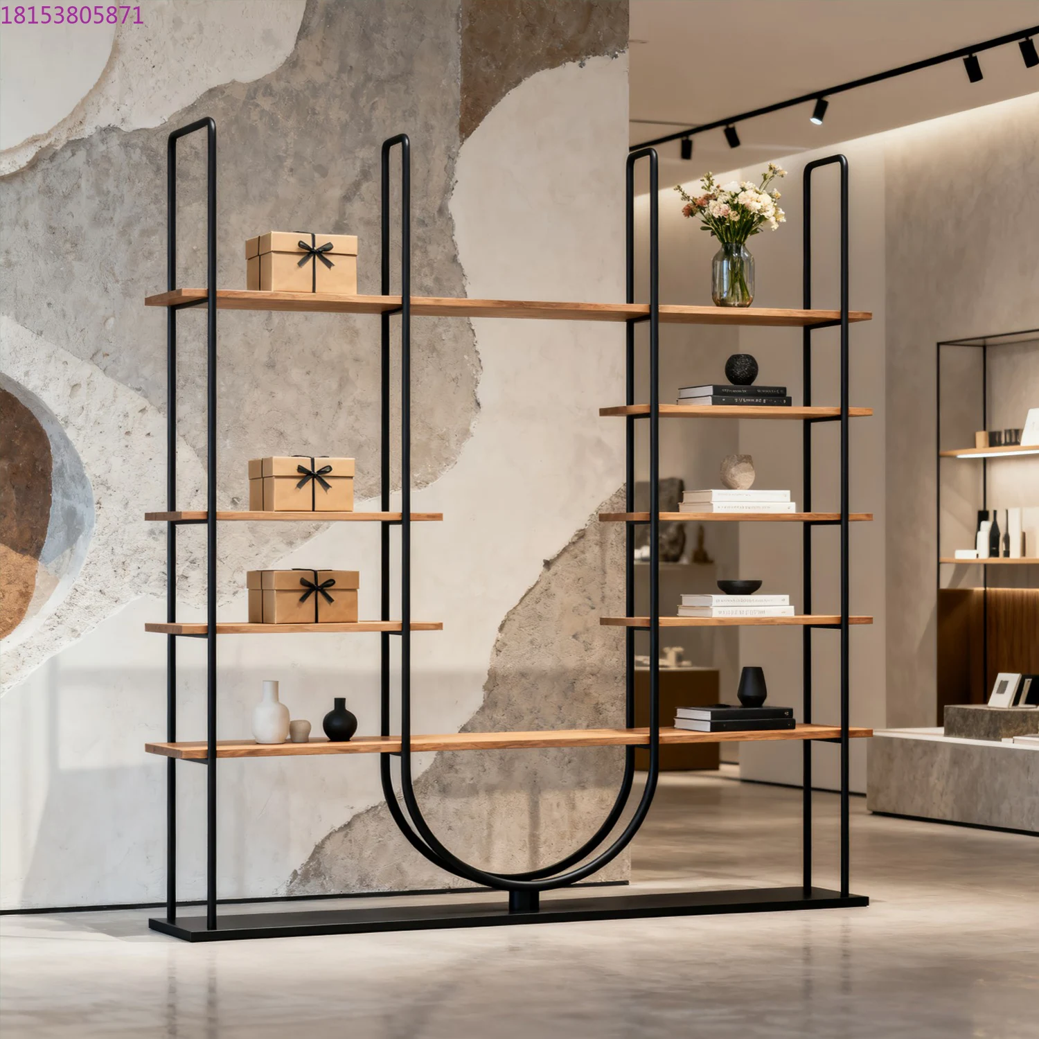 

"Display Cabinet Honor Display Shelf Sample Live Room Display Cabinet Trophy Product Shelf"