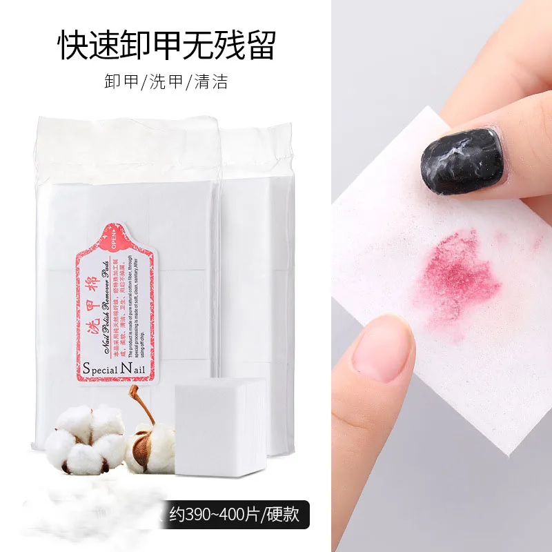 

10 packs Nail Wipe Nail Polish Remover Paper Cotton cloth Perfect For Nail Art Cleansing nail removal wraps