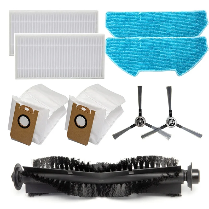 KEOL-Huishoudelijke Accessoires Kit Voor Redkey R10 Robot Vacuüm-Vervanging Filter Mop Doek Stofzak Zijborstel apparaat Onderdelen