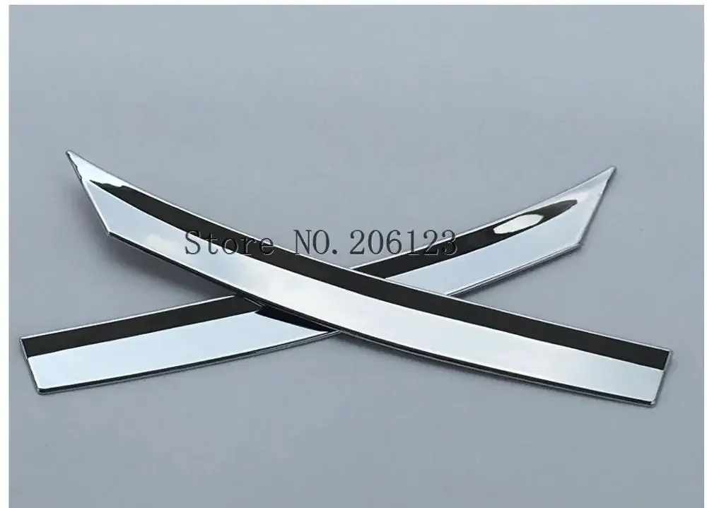 for Nissan X-Trail T32 MK3 Chrome Front Headlight Eyebrow 2014 2015 2016 X Trail XTrail Accessories Car Sticker