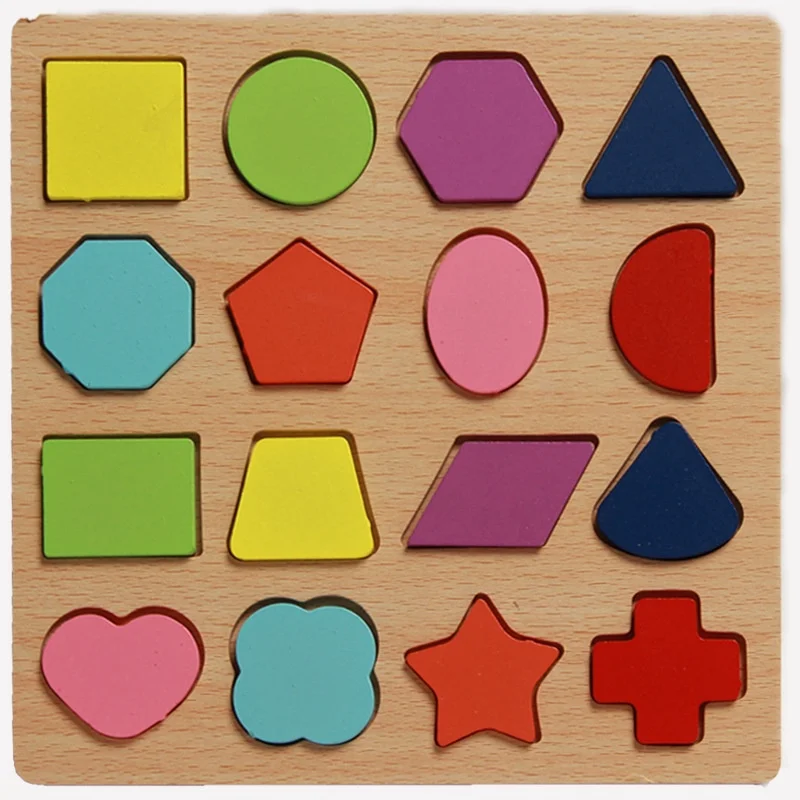 hot sale 3pcs colorful alphabet number wooden puzzles kids intelligent matching game preschool children early educational toys