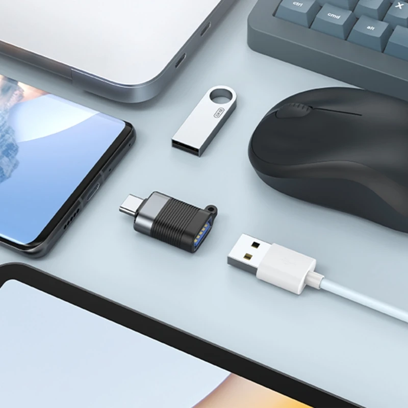 Bộ Chuyển Đổi Mini USB C Sang USB3.0 Bộ Chuyển Đổi Đầu Nối Hợp Kim Nhôm Bền Đẹp