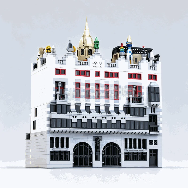 6747PCS MOC Historic Palace Classical European Architecture Building Blocks DIY Creative Assembly Collection Display Toy Gifts