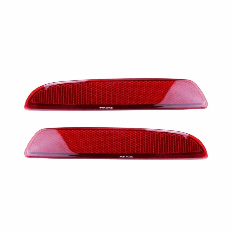 2PCS Vermelho/Fumado Shell Car Amortecedor Traseiro Refletor para BMW X5 E70 2006-2013