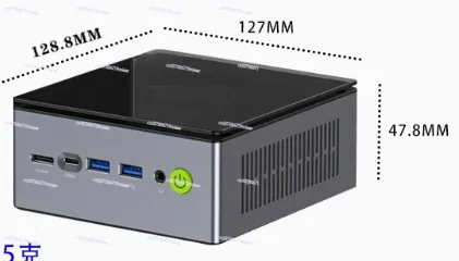 

K8 Plus AMD Ryzen 7 8845HS Mini PC Windows 11 DDR5 5600Mhz PCIe4.0 Nvme SSD WIFI6 BT5.2 Mini PC Gamer Four Screen Display