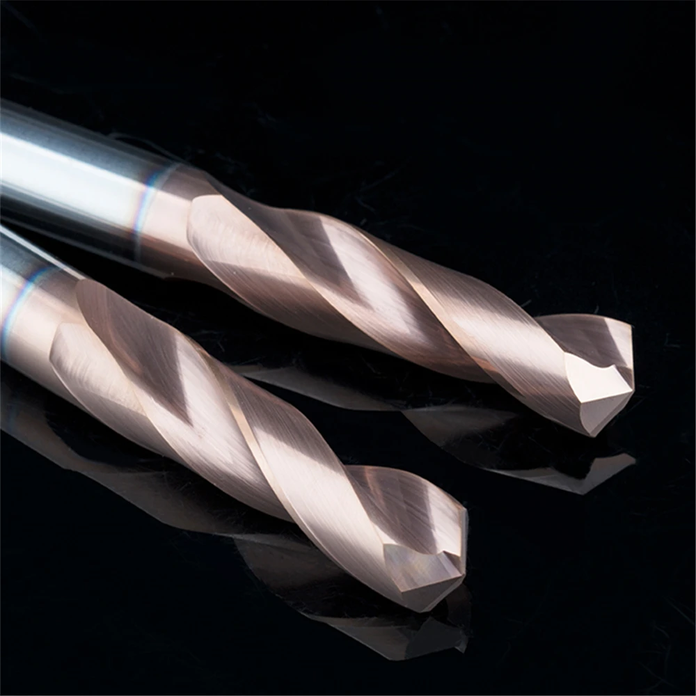 Tungsten steel drill bit 1Pc 2.0-9.0mmx80 HRC50/55/65 Solid Carbide Drill Bits Twist Drill Bit For For Hard Alloy Stainless Tool