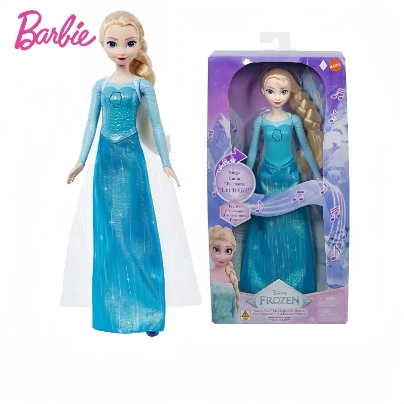 

Barbie Frozen Disney Princess Dolls Toy Set Elsa Princess Doll Girls Classic Styling Set Model Dolls Toy Kids Christmas Gift Toy