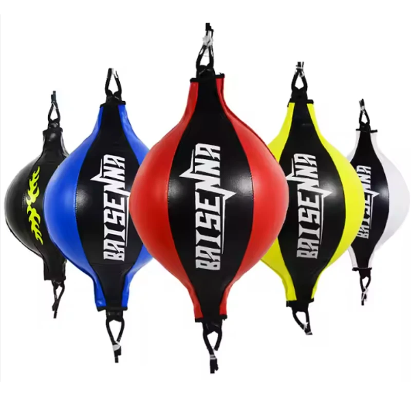 Boxing Punching Ball Training Reaction Speed Balls Leather Musculation Training Sandbag Muay Thai Gym Fitness Sports Equipment