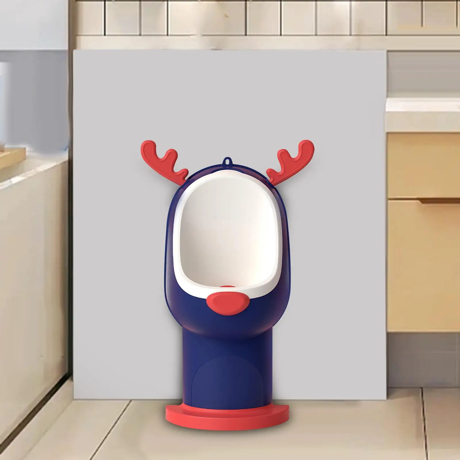 Cute Bear Potty Trainer Urinal with Aiming Target Standing Potty Urinal Pee