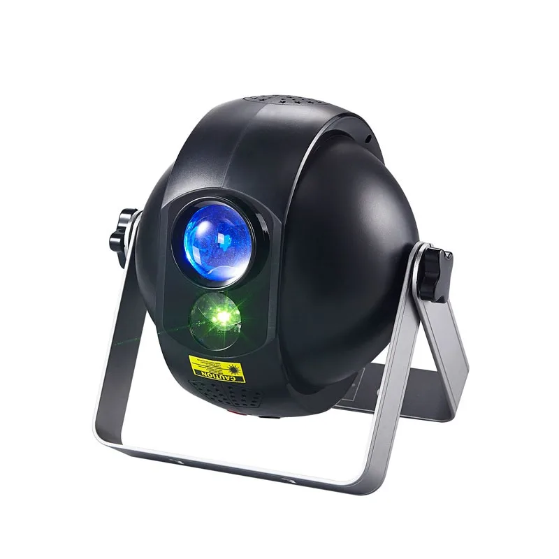 Lampu langit berbintang warna-warni berputar lampu langit berbintang romantis lampu sekitar pickup stereo bluetooth