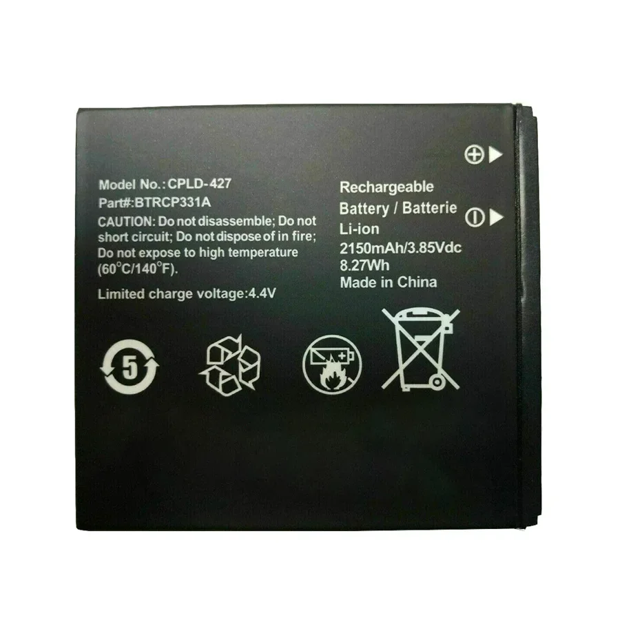 

Applicable Coolpad BTRCP331A Smartphone Battery CPLD-427