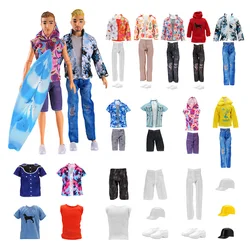 New Fashion Clothes For Boy Doll Shirt+Pants Outfit Daily Clothing Doll Accessories Coat Hoodie Hat Shoes Children's Toys Gifts