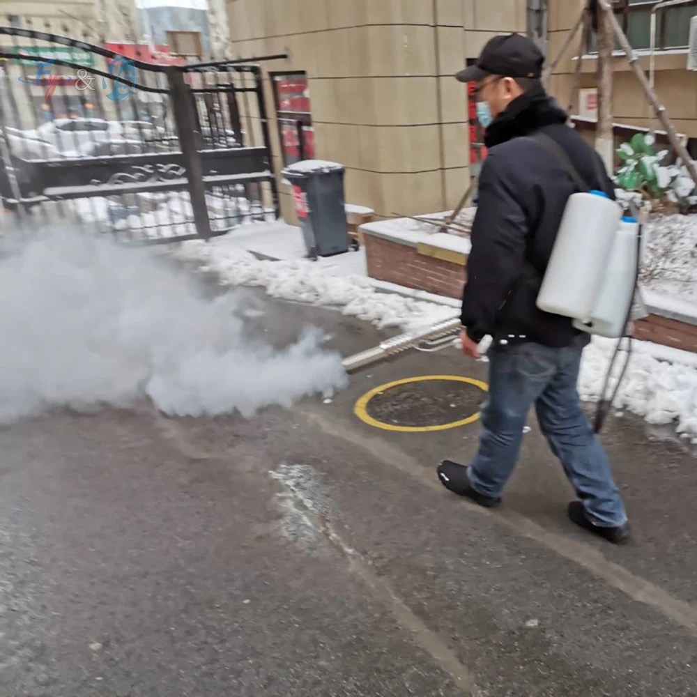 Portable Misting Fogger, Machine Thermal Fogger Machine, Pulse Type Mist Fogger,for Agricultural Pest Control&Disinfection