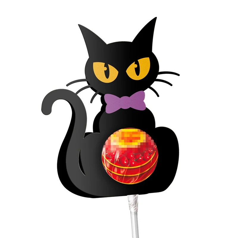 Halloween Cat Lolly Holder Metal Cutting Dies New Diy Emboss Stencil Scrapbooking Dies For Card Making 2023