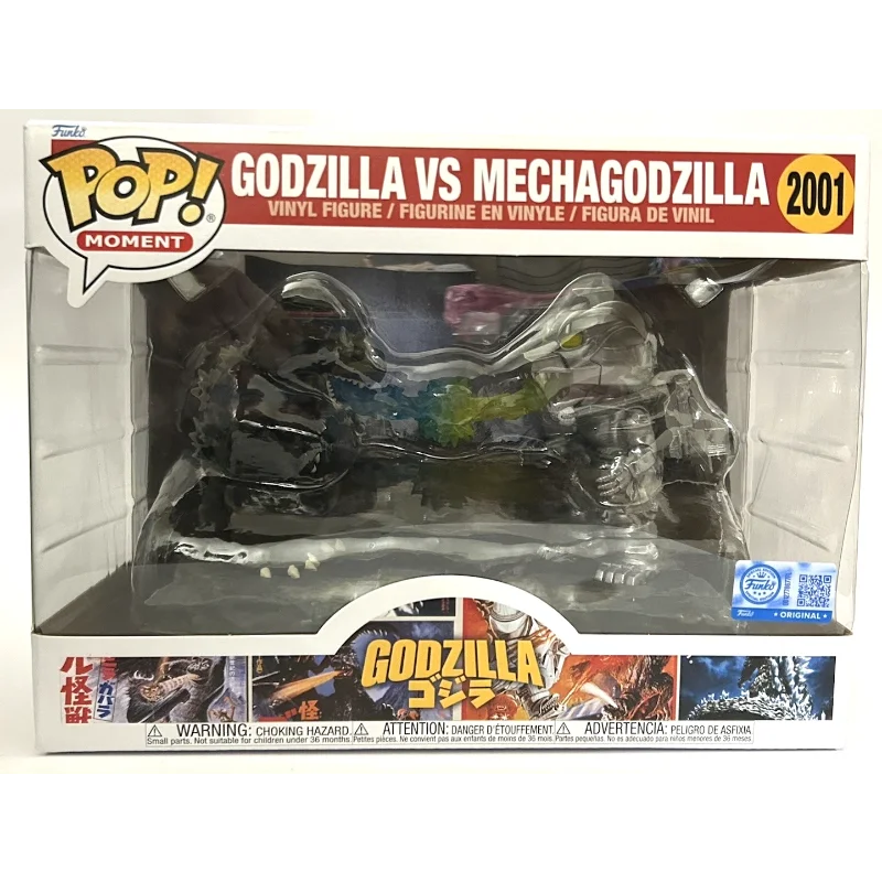 

Funko POP! Original Godzilla Vs. Mechagodzilla #2001 Vinyl Figure Collectible Toy Desk Decor Perfect Gift for Fans Boys Girls