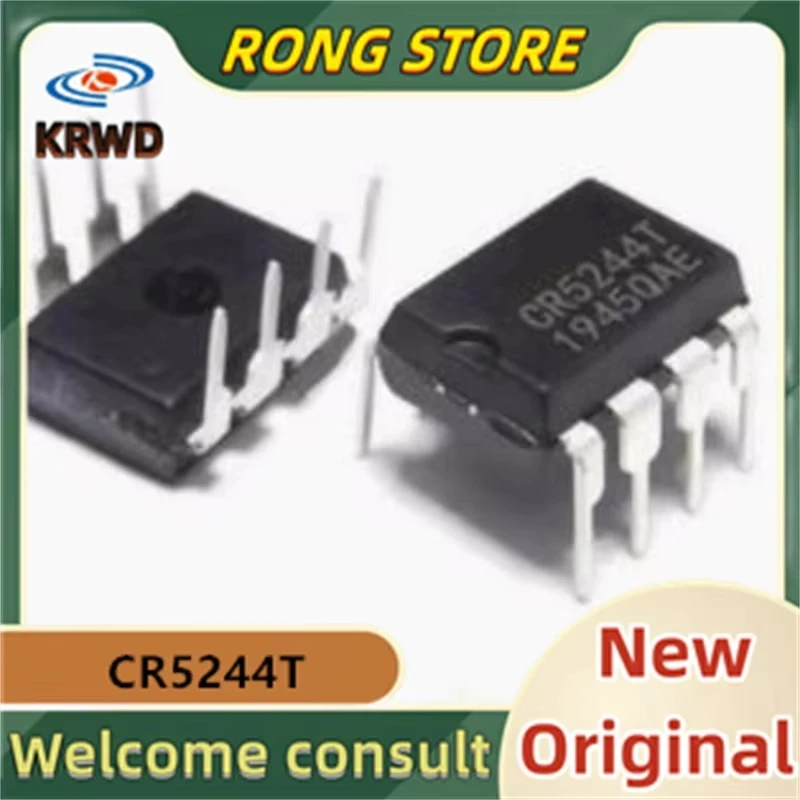 (10PCS) CR5244T CR5244  5244 DIP8 New and Original Chip IC