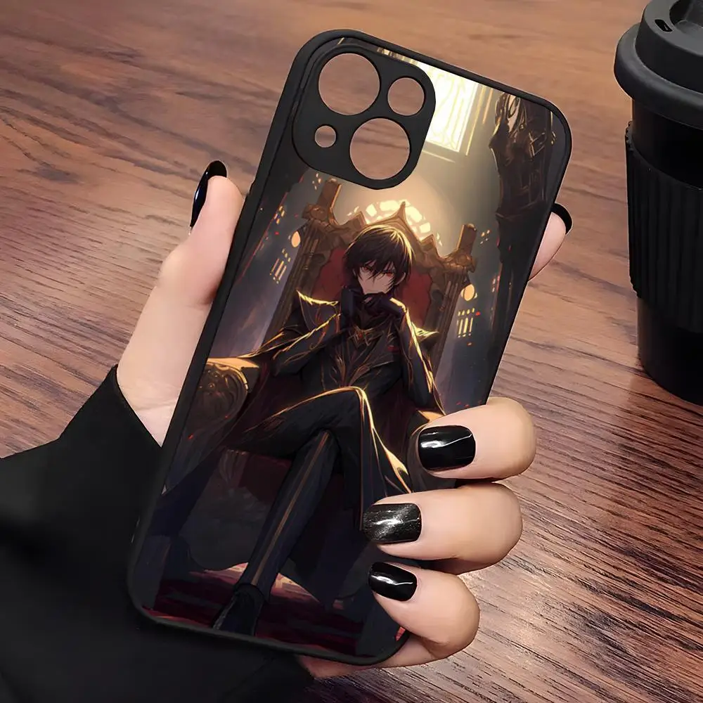 Code Geass Phone Case Matte Transparent For 16 15 IPhone 12 11 13 14 Pro Max X XR 8 Plus Back Cover