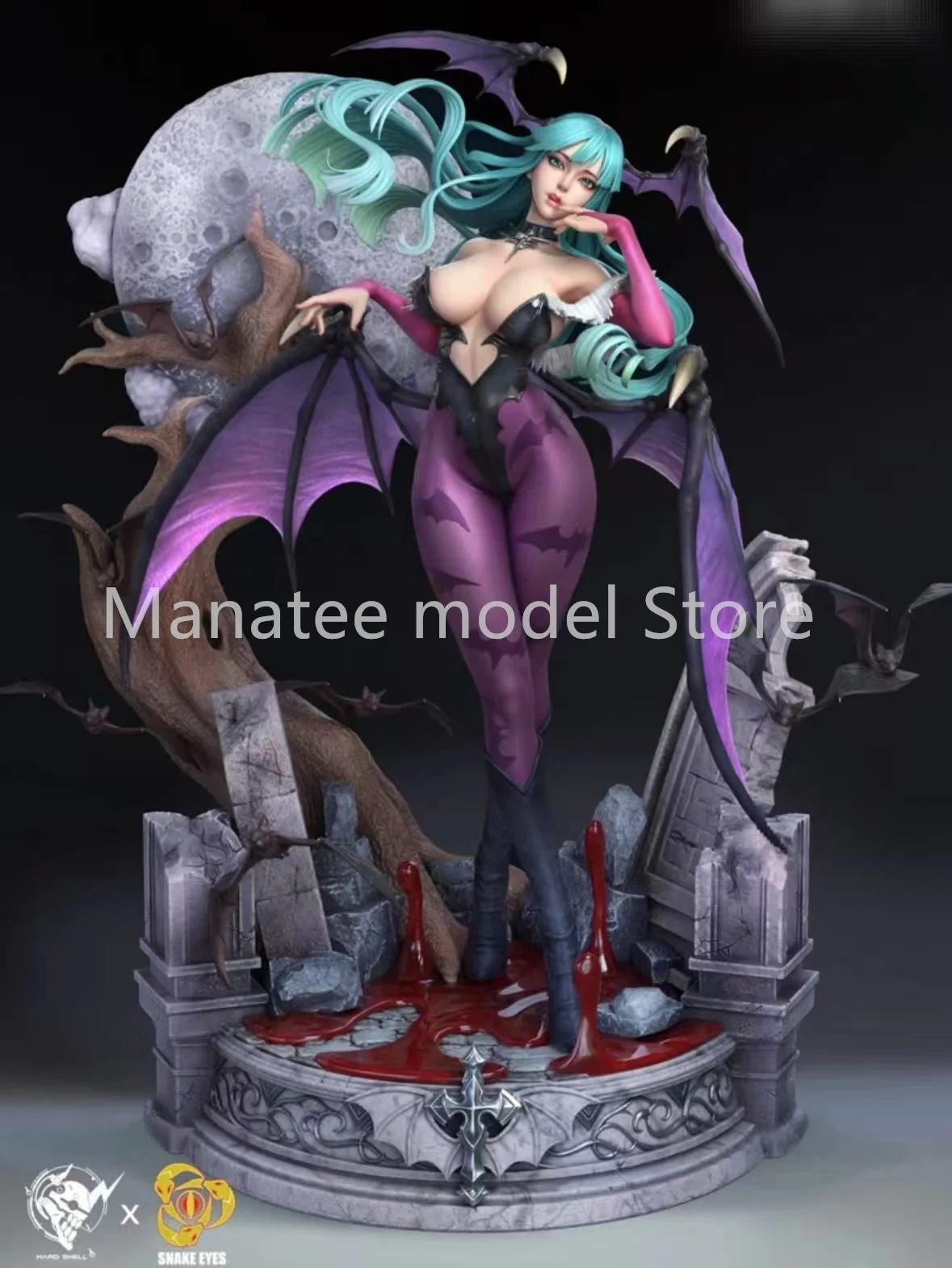 

100% оригинал Morrigan Aensland ‌ Фигурка из ПВХ, аниме-модель, игрушки, коллекция фигурок, кукла в подарок