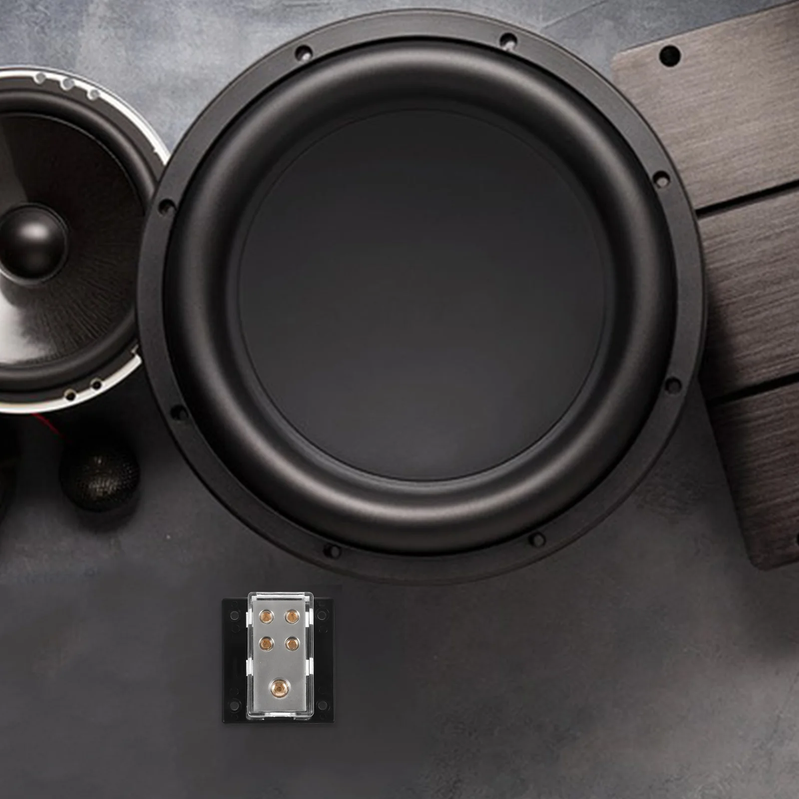 

Car Audio Distribution Block 4 Gauge Out Power Distribution Block Ground Distributor For Automotive Sound System Upgrade