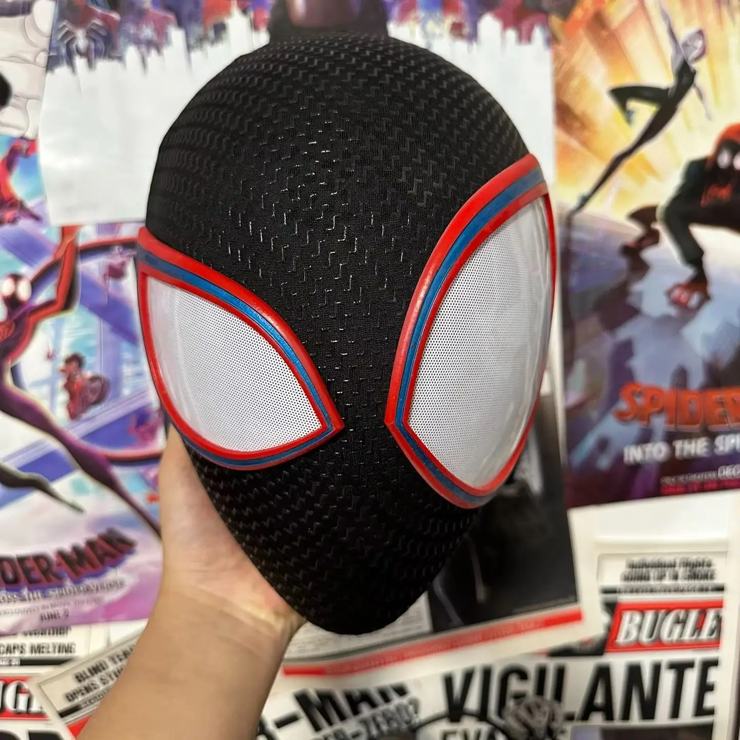 フルヘッド マイルズ・モラレス スパイダーマン マスク 3組の目付き 1