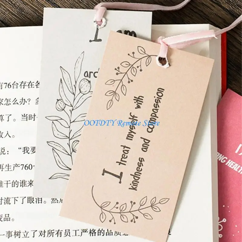 DXAB 100 Sheets Woman Inspirational Motivational Cards Untuk Teman Sekelas Rekan