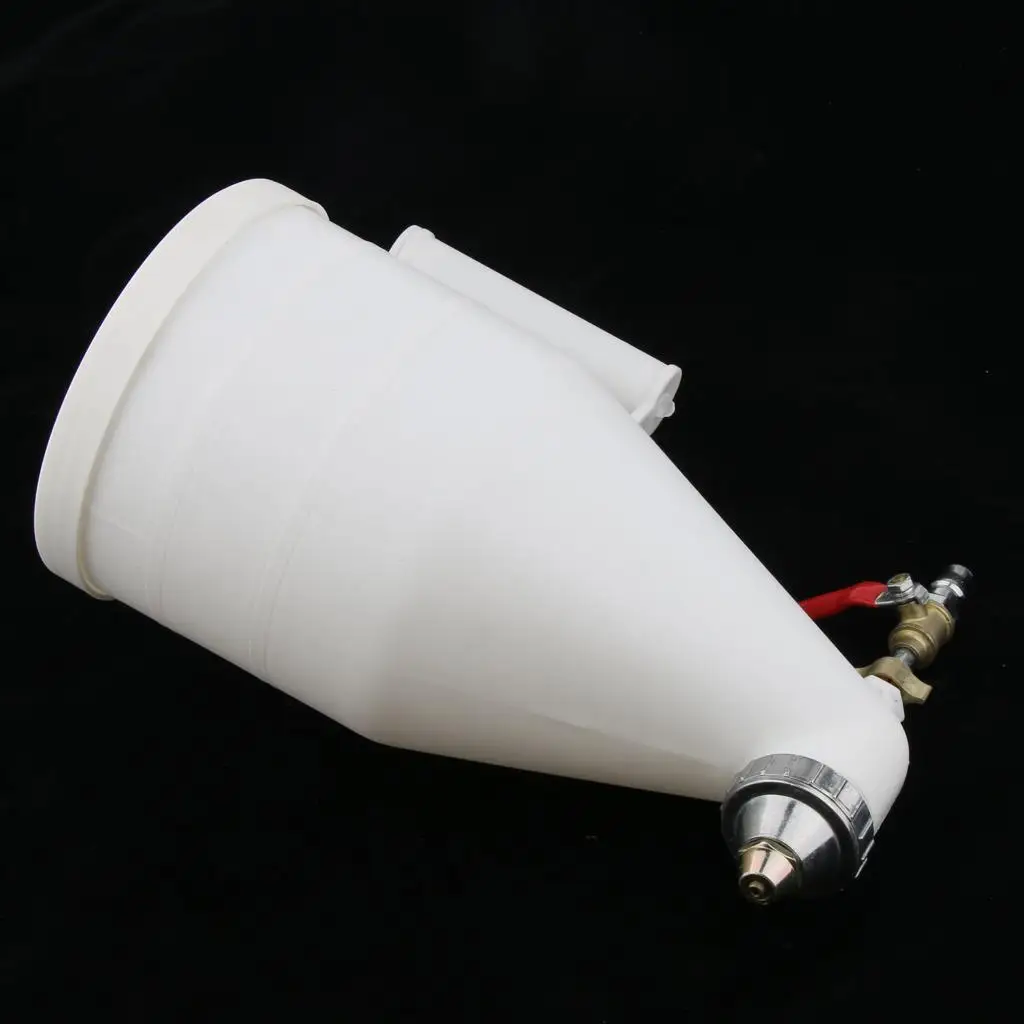 Stainless Steel HVLP Paint Sprayer Kit Adjustable Valve Knobs for Controlled Spraying on Home DIY and Vehicle Repairs