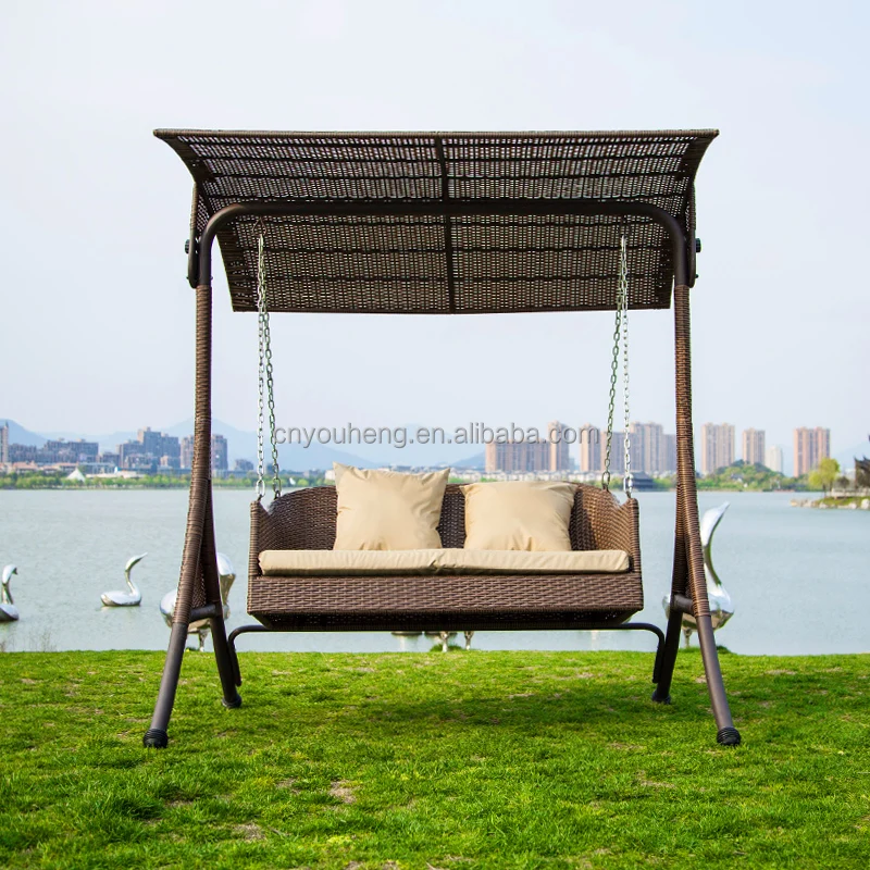 ポータブルフライングハンモックパティオスイング、キャノピー付き、販売中、バードネストベビーブランコ、ガーデンラタンブランコハンモックハンギングチェア