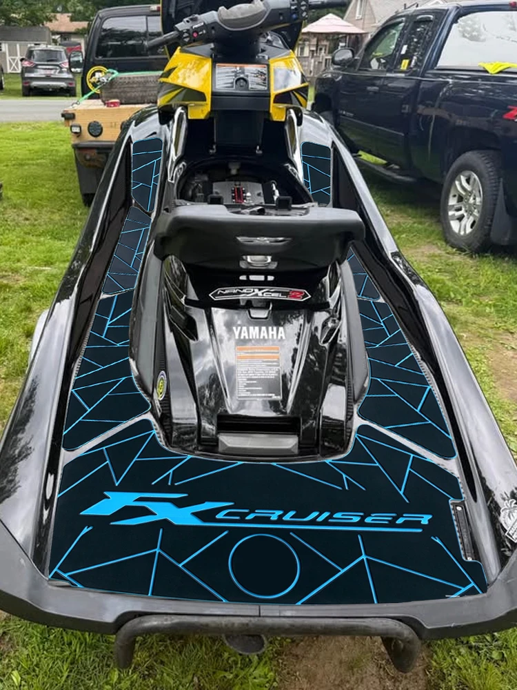 5 Stylea Custom Eva Mats Traction Pads Anti-Slip Mats for Yamaha FX HO/SHO/SVHO, FX Cruiser HO/SHO/SVHO 2012-2018 Jet Ski Mats