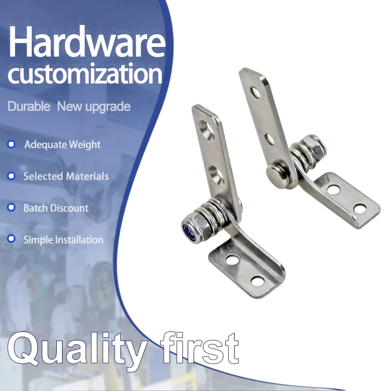 

Stainless Steel Damping Hinges With Adjustable Torque Suitable For Industrial Electrical Cabinets And Medical Equipment