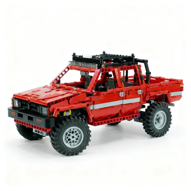 

NEW 1279PCS MOC City RC 4x4 Hilux Off-road Vehicles Model DIY Creative Ideas Technology Child Toy Assembly Puzzle Birthday Gift