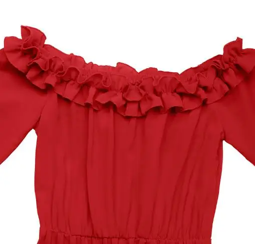 

Women's Dresses 2025 New Elegant and Sweet Holiday Dress Temperament Commuting Female One Shoulder Long Sleeve Red A-Line Dress