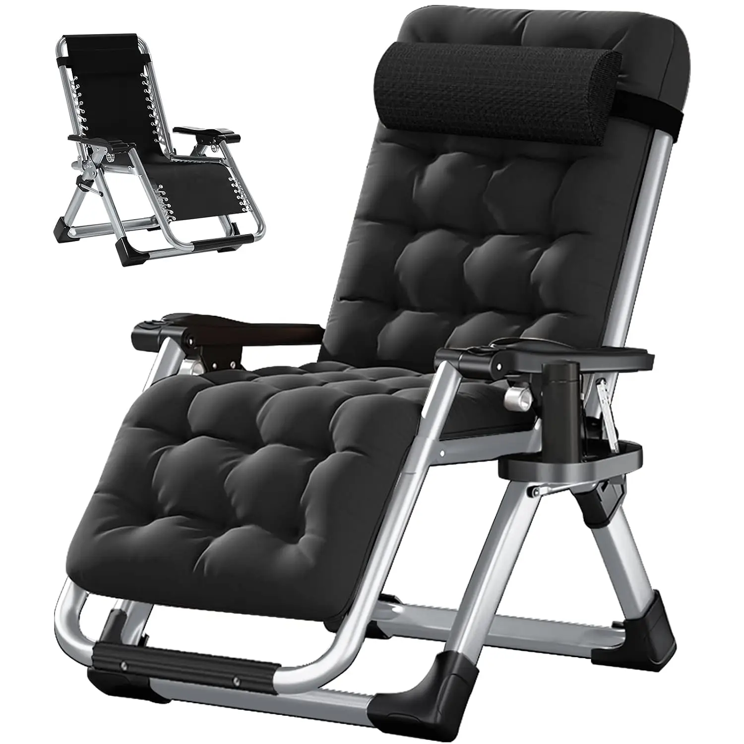 Zero Gravity Lounge Chair Outdoor Recliner Patio Lawn Camping Adjustable Folding, Customized