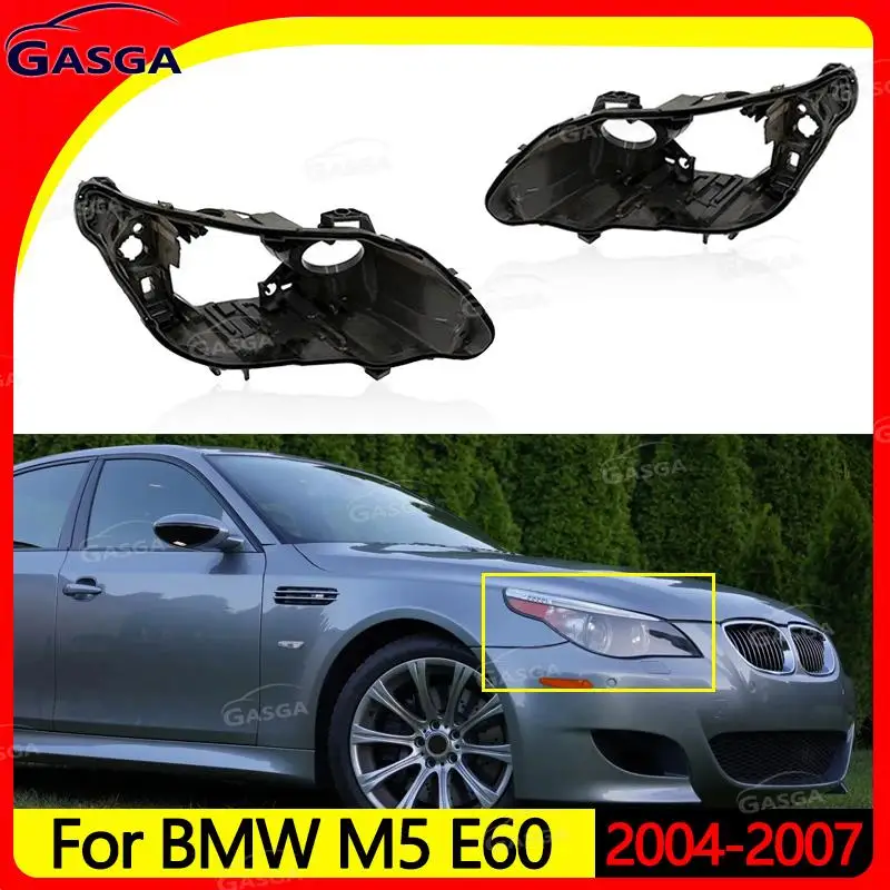 

For BMW E60 520i 523i 525i 2004-2007 Headlight Base Car D1S Headlamp House Car Rear Base Front Auto Headlight Back House