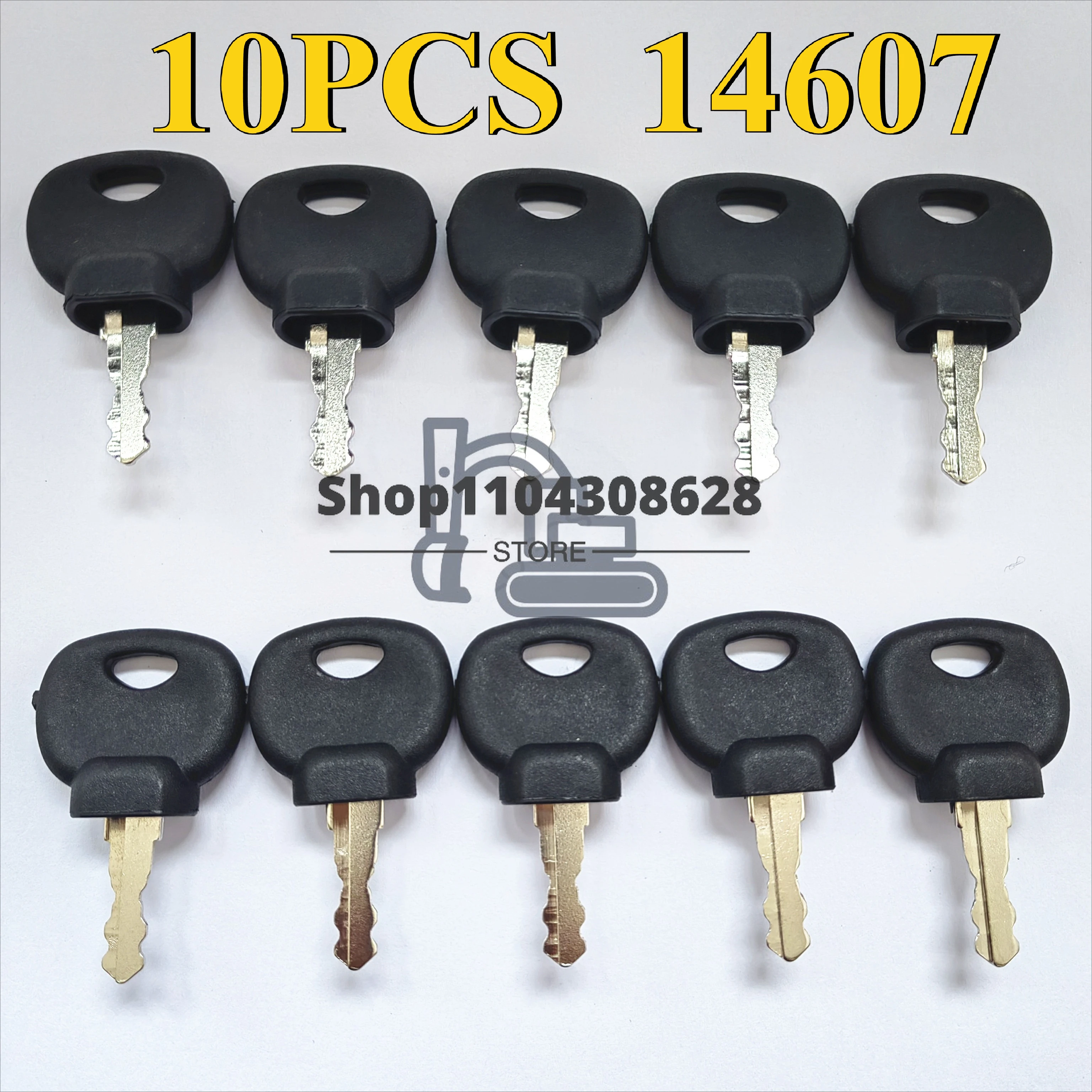 

10 шт. 14707 KEYS Bomag & Hamm Roller и компенсационное оборудование 14707 ключ