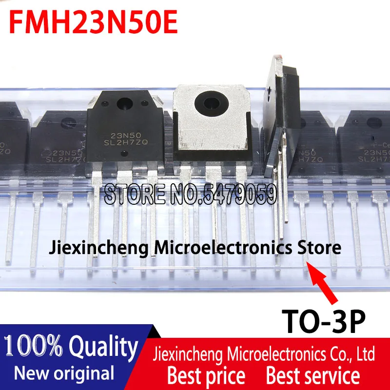 10PCS 23 n50e FMH23N50E FMH23N50 23A/500V TO-3P MOSFET nowy oryginał