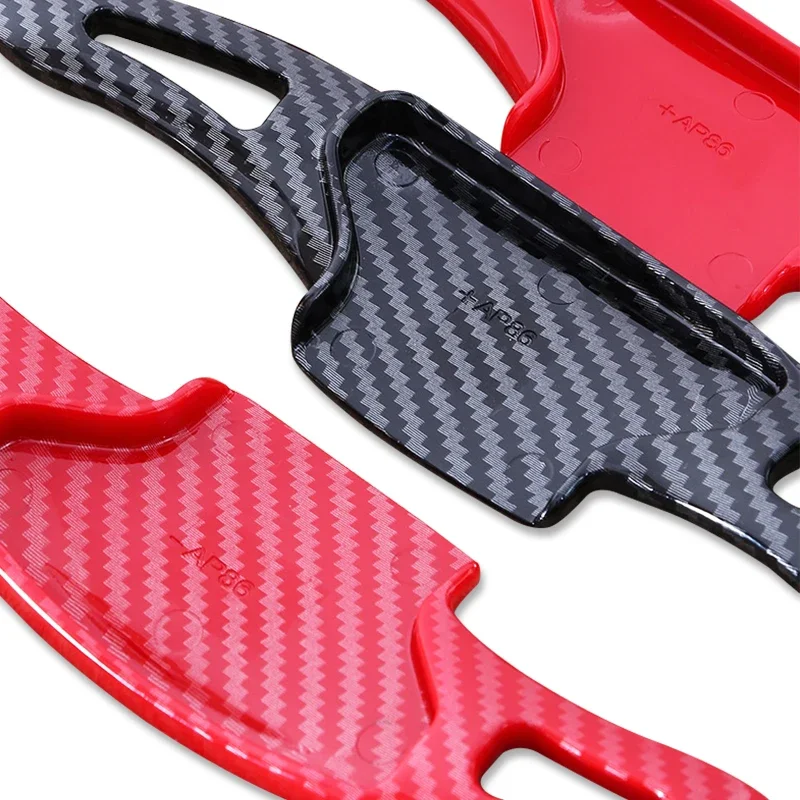 Carbon Fiber Shifter Paddle For Lincoln Aviator Ford Explorer PHEV ST-Line Hybrid 2020-2023 Car Steering Wheel Shifter Paddle