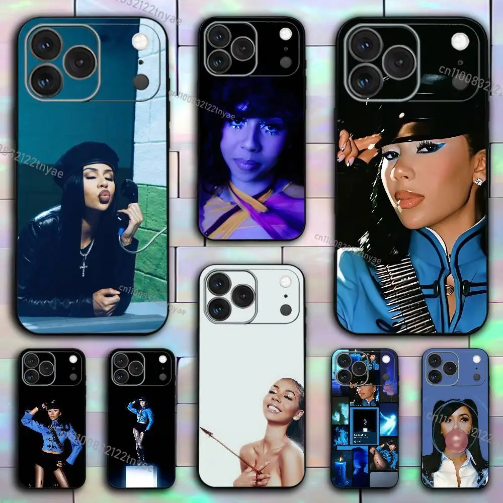 

M-Mariah For iPhone 17,16,15,14,13,12,11,Pro,X,XS,Max,XR,Plus,Mini Soft Silicone Phone Case Black Shockproof