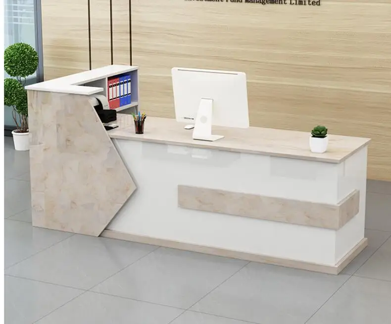 

Cashier Simple Modern Clothing Store Beauty Salon Corner Bar Counter Small Commercial Supermarket Reception Desk