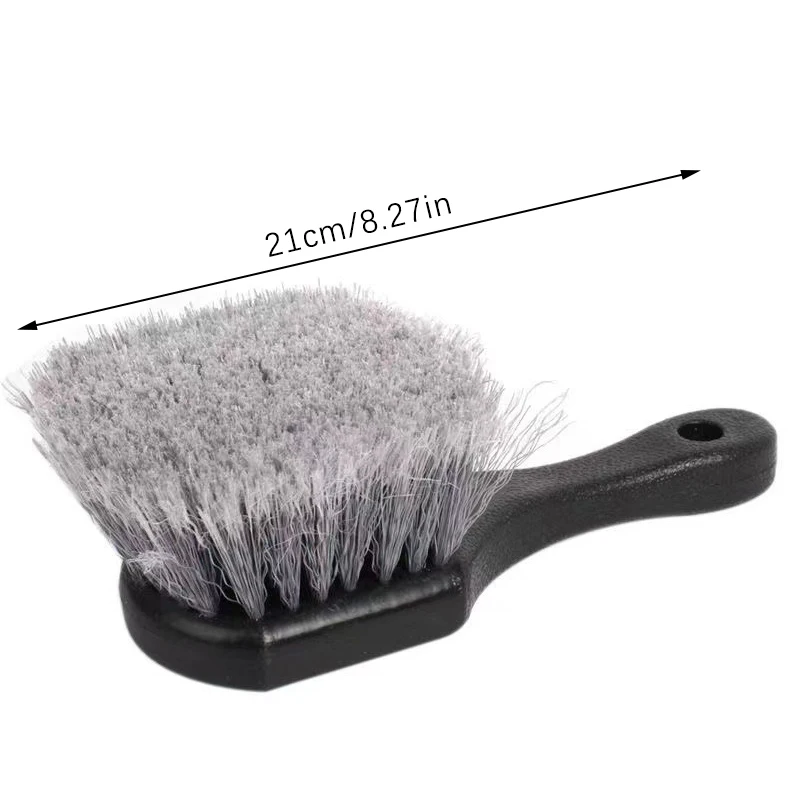 1Pc Car Tire Rim Brush Wheel Hub Cleaning Brushes Car Wheels Detailing Cleaning Accessories Plastic Tire Auto Washing Tool