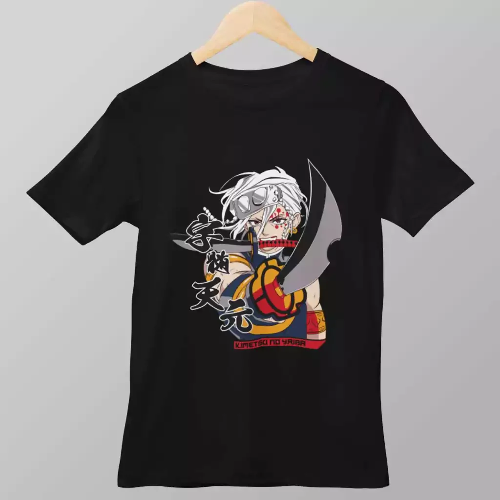 

Camiseta Demon Slayer - Tengen Uzui unisex anime cotton shirt