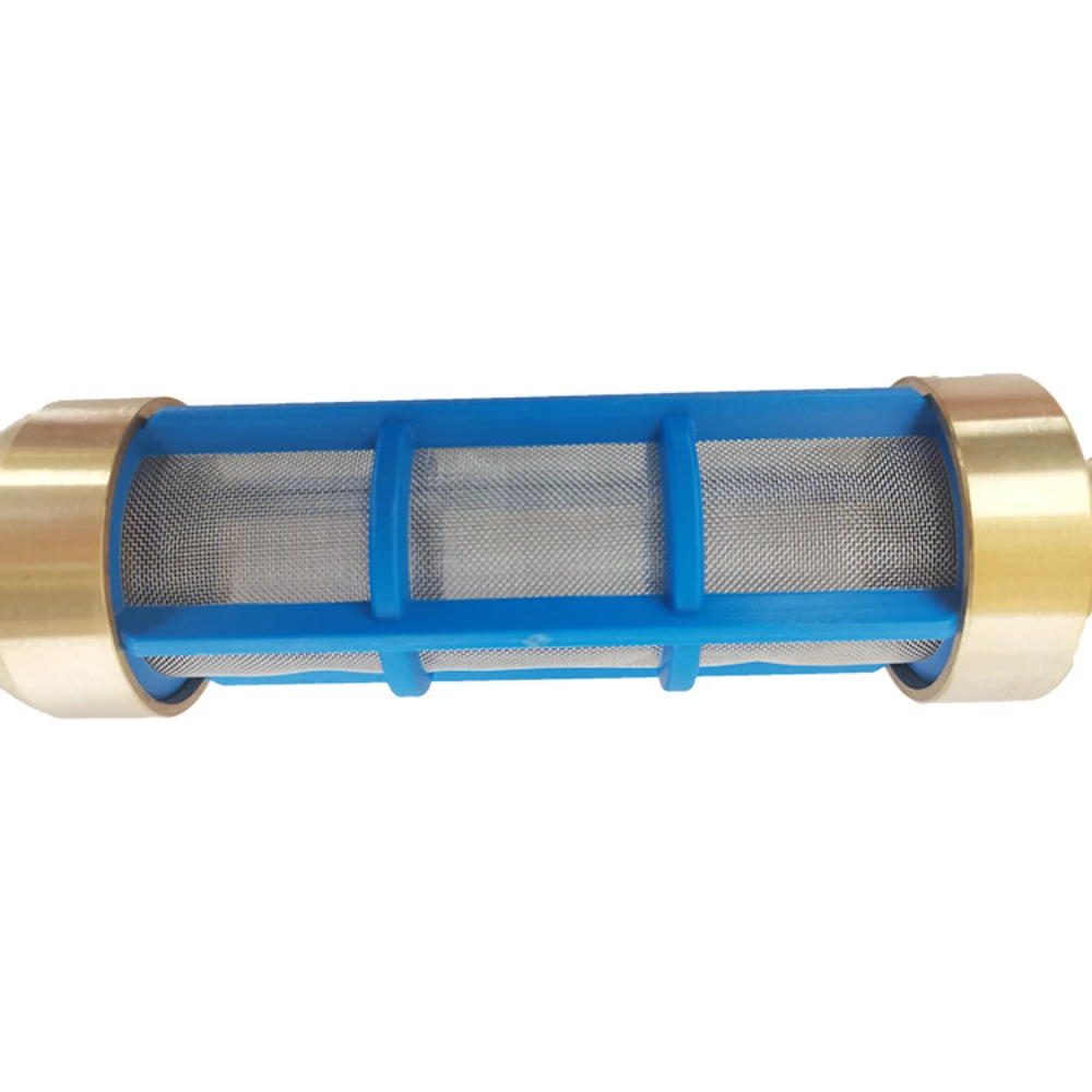 High pressure washer water filter truck pump stainless steel mesh noodles long shape filter accessories