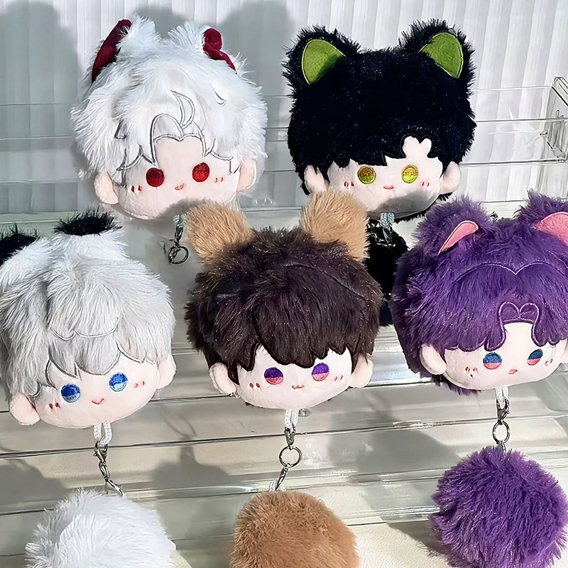 

Game Love And Deepspace Xavier Sylus Rafayel Cosplay Keychain Plush Figure Doll Keyring Key Chain Bag Backpack Pendant Prop Gift