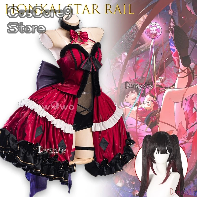 

Anime Game Honkai Star Rail Sparkle The Show Begins Complete Cosplay Outfit With Design Costume Halloween Costume Party Sexy
